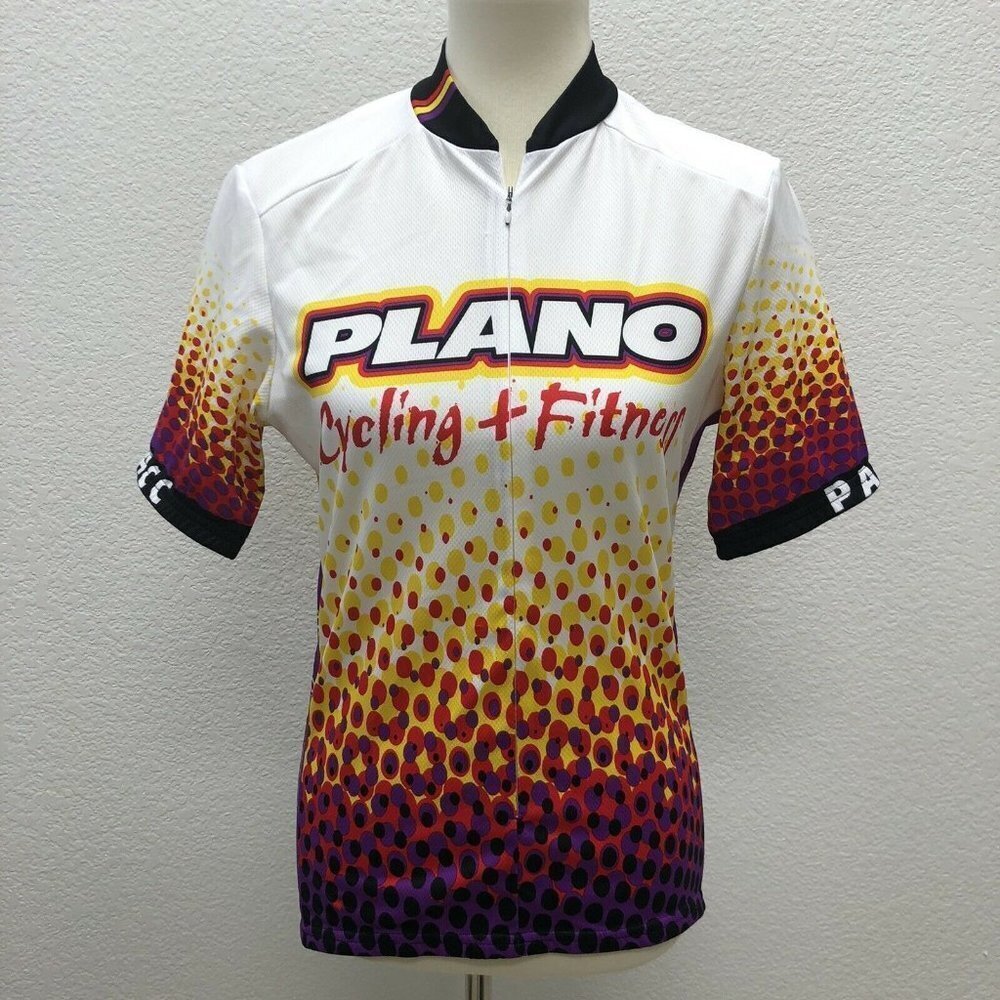 Pearl Izumi Womens Medium Texas 3/4 Zip Biking Cycling Jersey Athletic Cycle